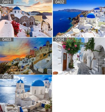 Постер постер САНТОРИНИ Греция 90х60 макс. выбор