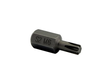 BIT KOŃCÓWKA 10MM RIBE M6 x 30MM 6X30 S2 SZEŚCIOKĄ