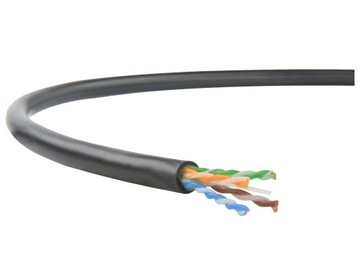 Kabel sieciowy skrętka U/UTP ziemny cat.6 za metr