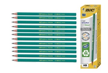 Ołówek BIC Evolution HB 650 12 sztuk ECO