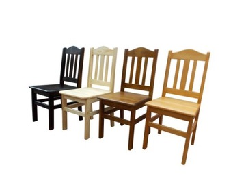 Деревянный кухонный стул STAŚ Chairs 4 - Цвета