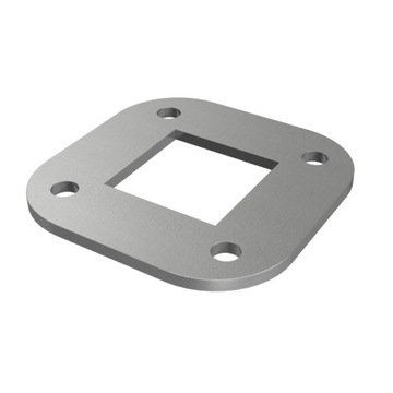 фото ориг. №1, Plate assembly racks balustrady 88 x 88/ 40 x 40 mm, stainless steel