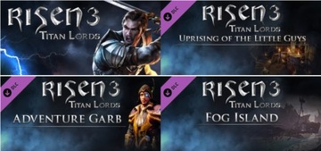 Risen 3 III Titan Lords Complete Titan Lord PL Steam KEY 3 DLC + БОНУС