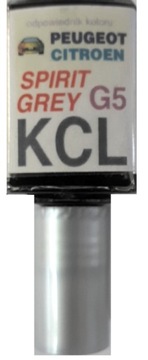 CITROEN PEUGEOT KCL SPIRIT GREY LAKIER SAMOCHODOWY ZAPRAWKA ARASYSTEM 10ML