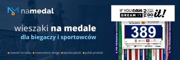 WIESZAK na MEDALE Medalówka, Metalowy, Ścienny, Pojemny, Wysoka Jakość, HIT