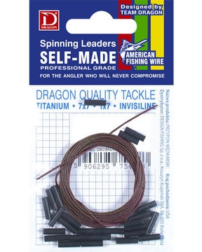 Materiał przyponowy DRAGON 1x7 Surfstrand 2,5m 5kg