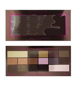 Палитра теней для век Makeup Revolution I Heart Chocolate