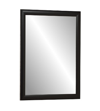 LUSTRO w ramie 90x70 RAMA CZARNA, CZARNE + gratis!