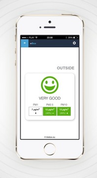BleBox CZUJNIK JAKOŚCI POWIETRZA SMOGU AirSensor