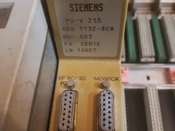 SIEMENS SIMATIC S5 PU-V 215-2 STEROWNIK PLC