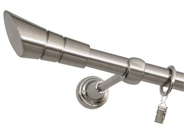 Karnisz Bojanek pojedynczy 19mm SALOMA 400cm METAL