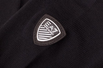 EMPORIO ARMANI EA7 markowy męski sweter BLACK XXL
