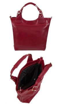 TOREBKA SKÓRZANA ZARKA A4 włoska SKÓRA NATURALNA shopper bag KOLORY