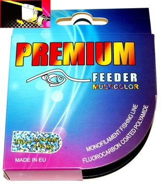 Żyłka wędkarska FLUOROCARBON FEEDER multicolor0,24