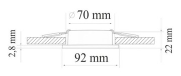 Галогенный светильник MOVABLE для светодиодов 230В GU10, черный