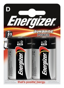 BATERIA ENERGIZER ALKALINE POWER D LR20 1,5V 2SZT.