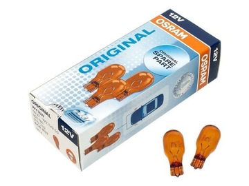 ŻARÓWKI OSRAM WY16W 12V 16W T15 POMARAŃCZOWA