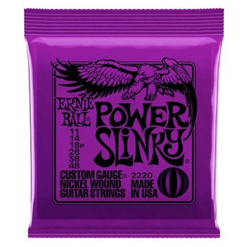 Ernie Ball EB2220 Slinky 11-48 struny do gitary elektrycznej KOMPLET