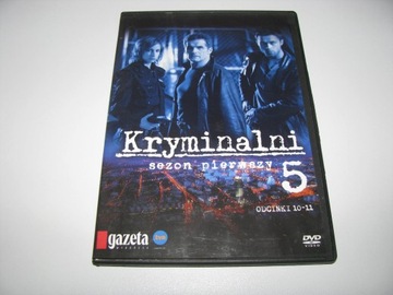 KRYMINALNI SEZON PIERWSZY !!! ODCINKI 10-11 ! DVD5