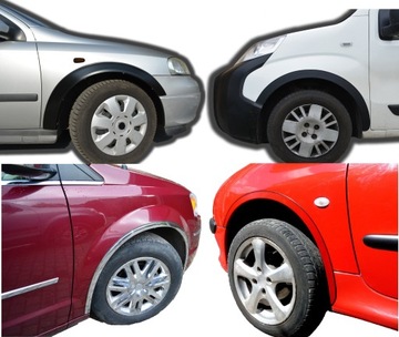 Накрылки Ford C-max, хромированные полосы