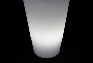 НАРУЖНЫЙ ЦВЕТОЧНЫЙ ГОРШОК DELLA LED ВНУТРЕННИЙ ЦВЕТОЧНЫЙ ГОРШОК. С ПОДСВЕТКОЙ ХОЛОДНЫЙ БЕЛЫЙ 75 см