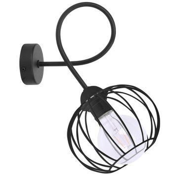 Metalowy KINKIET Lampa Ścienna Loft Edison E27