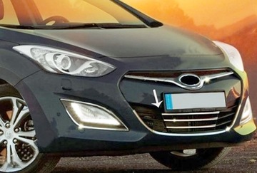 HYUNDAI i30 2012-17 накладки на решетку радиатора