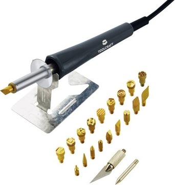 Wypalarka - pirograf - zestaw TOOLCRAFT MD-30WBPP