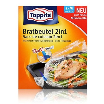 Toppits torba 2w1 smażenie prażenie 8xM -5012