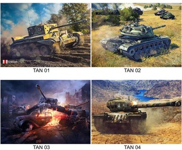 Opłatek na Tort Czołgi WORLD of TANKS nasycone 24h