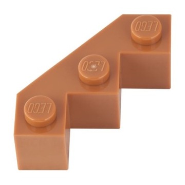 07153 LEGO 2462 4569386 brick 3x3 śr.cielisty 1szt