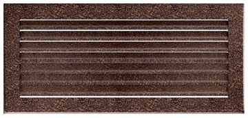 фото ориг. №5, Lattice ventilation colored grilles fresh 17x37 centimeters copper
