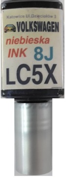 VW LC5X 8J INKBLAU LAKIER ZAPRAWKA DO RYS ARA 10ML