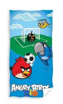 RĘCZNIK PLAŻOWY ANGRY BIRDS 70x140