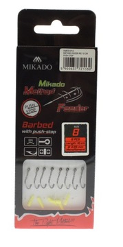 HACZYKI Z PRZYPONEM MIKADO NA ŻYŁCE nr.8 PUSH STOP