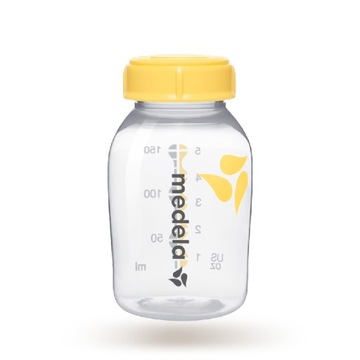 Бутылочка для груди Medela 3x с принтом, 150 мл