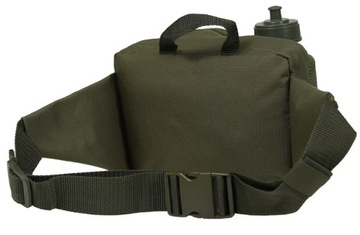 БУТЫЛКА С САШЕ И КОРПУСОМ MIL-TEC 0,6л ОЛИВКОВАЯ НА РЕМНЕ ​​ПВХ