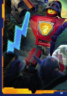 karta puzzel puzzle nr 97 Lego Nexo Knights 2