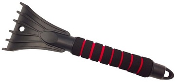 Skrobaczka do szyb 30cm miękki uchwyt pomarańczowa