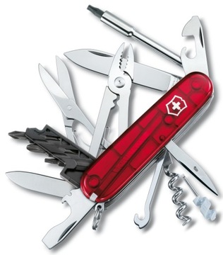 Victorinox 1.7725.T, Cyber ​​Tool M, 91мм, 34 функции, сменные биты