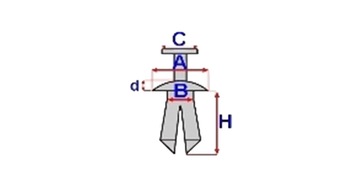 КОЛПАЧКА 9.8, КОЛЕСНЫЕ АРКИ, CHEVROLET CHRYSLER