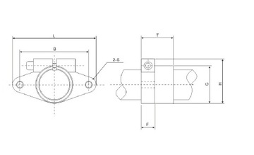 Концевая опора линейного вала SHF 10 CNC SHF 10