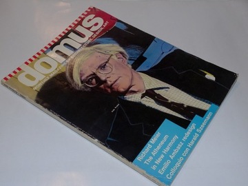 Журнал DOMUS 1980 ЭНДИ УОРХОЛ архитектура Искусство