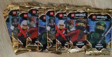 lego ninjago series 4 охотники на драконов 10 пакетиков для карт