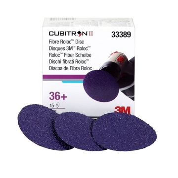 3M DYSK 33389 CUBITRON II FIBROWY 75mm ROLOC P36+