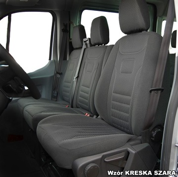 Ford Tourneo Transit VIII 2013- 2+1 ВЕЛЮРОВЫЕ ЧЕХОЛЫ