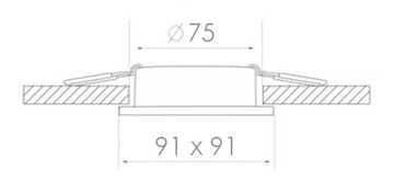 SET галогенный светодиодный светильник SMD 5W CT31 INOX GU10