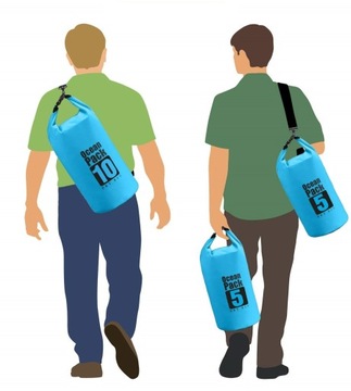 WOREK WODOODPORNY OCEAN PACK DRY BAG TORBA 10L NIEBIESKI