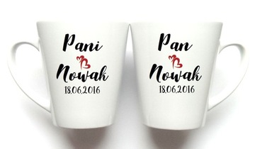2 КРУЖКИ Свадебная кружка Mr & Mrs Свадебный подарок