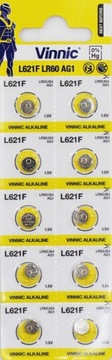 Bateria AG1 G1 L621 LR60 VINNIC (blister 10szt.) x1szt